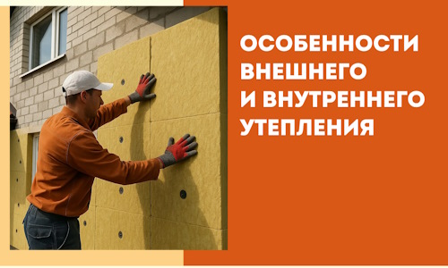 Какие особенности внешнего и внутреннего утепления в Белорецке
