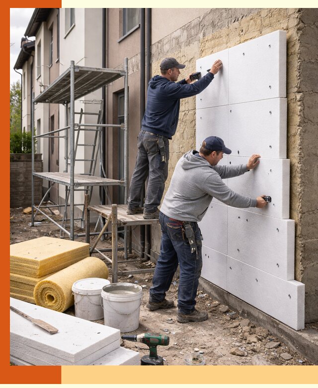 Утепление таунхауса с гарантией комфорта в Белорецке