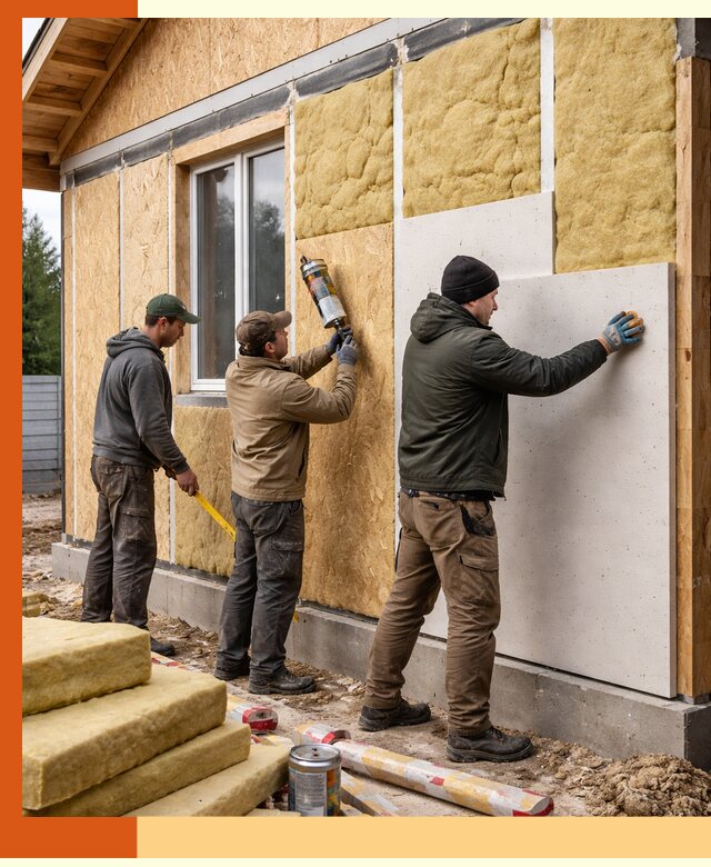 Профессиональное утепление дома из SIP-панелей в Белорецке