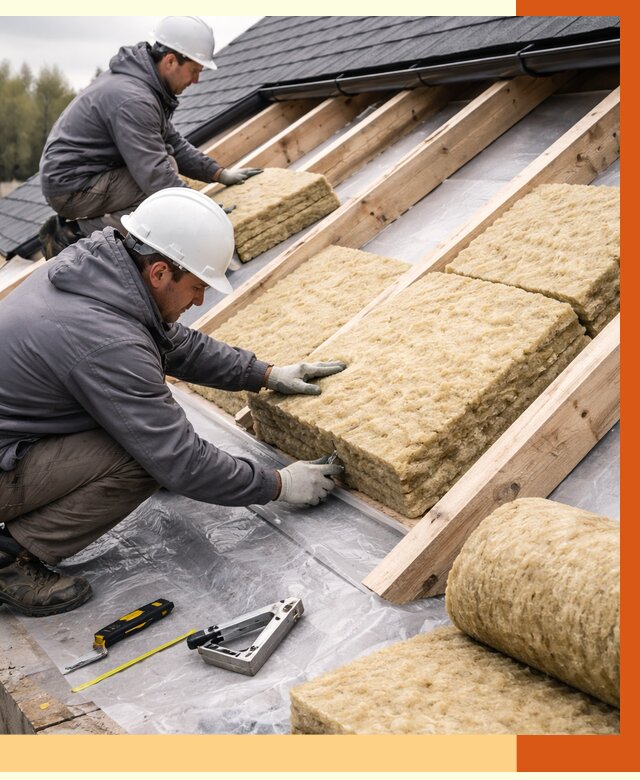 Утепление крыши в Белорецке от 1875 руб./м2 — комплексное утепление кровли | ТепломастерБлр