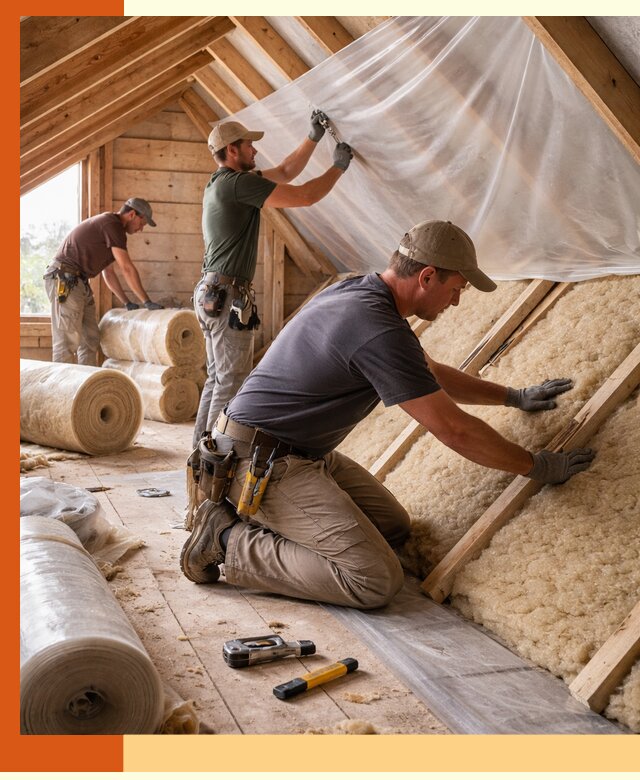 Утепление крыши изнутри в Белорецке: профессионально и надежно