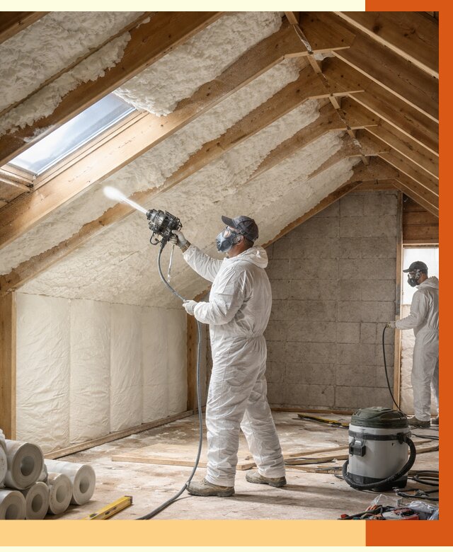 Утепление мансарды ППУ в Белорецке от 2788 руб./м² — заказать под ключ | ТепломастерБлр