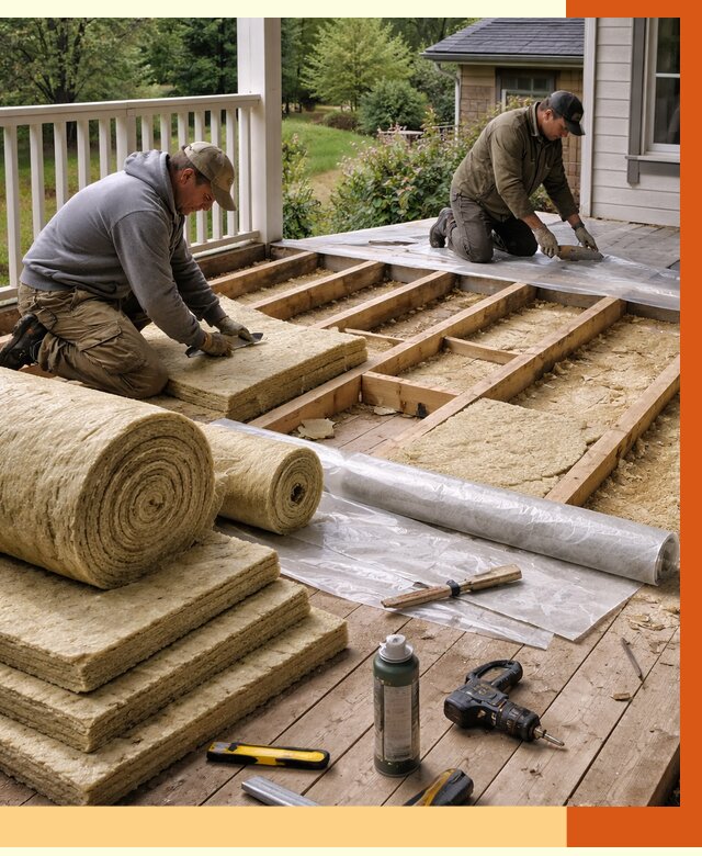 Утепление террасы в Белорецке от 4258 руб./м2 — утеплить террасу под ключ | ТепломастерБлр