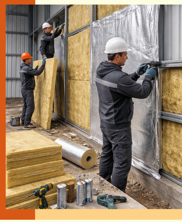 Утепление металлического ангара профессионально в Белорецке