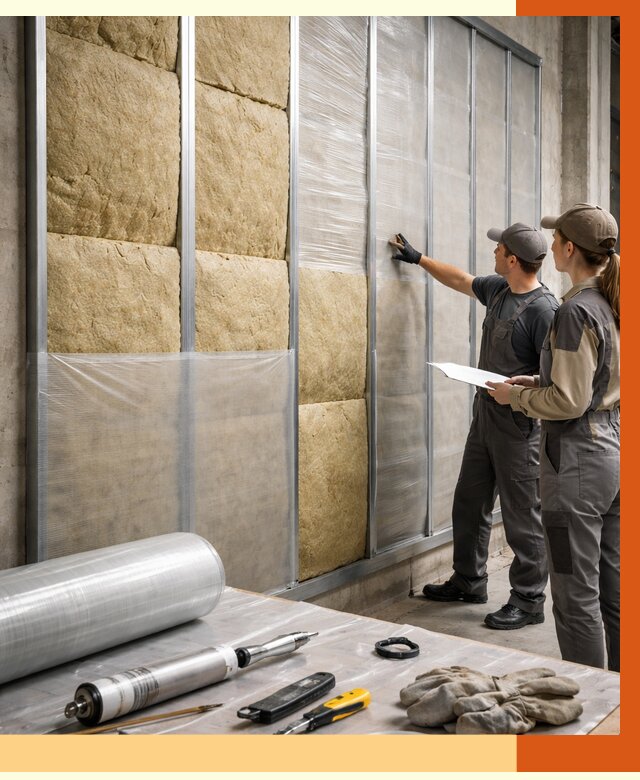 Утепление склада химсырья в Белорецке от 4562 руб. под ключ | ТепломастерБлр