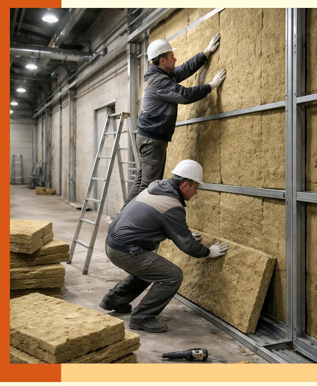 Утепление цеха под ключ в Белорецке с гарантией качества