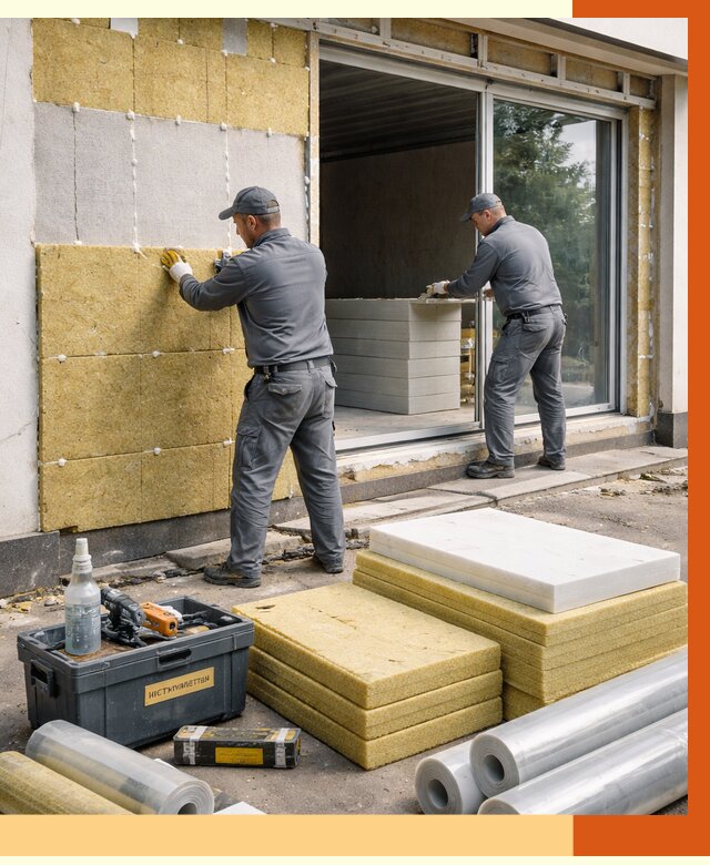 Утепление торгового павильона в Белорецке от 14699 руб./м² под ключ | ТепломастерБлр