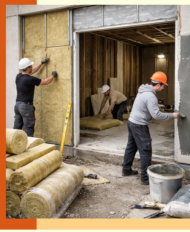 Утепление торгового павильона в Белорецке — качественно и энергоэффективно