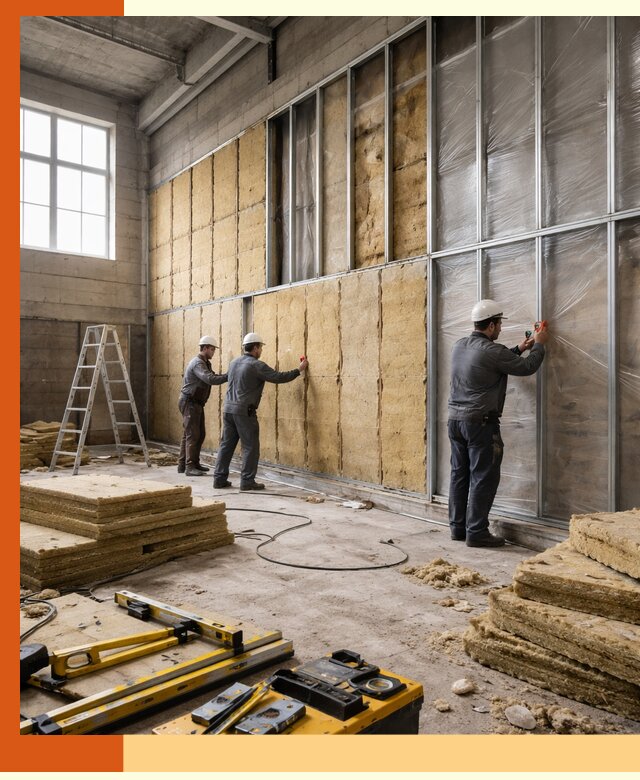 Утепление спортивного зала в Белорецке качественно и недорого