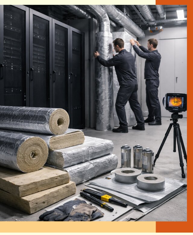 Утепление серверной в Белорецке от 8616 руб./м² — комплексно под ключ | ТепломастерБлр