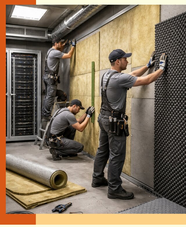 Утепление серверной комнаты профессионально в Белорецке