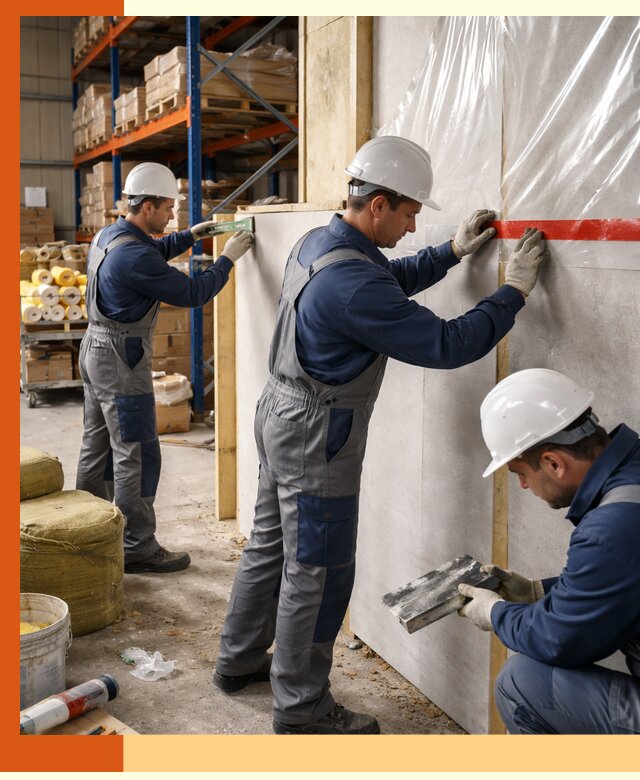 Утепление теплого склада под ключ в Белорецке