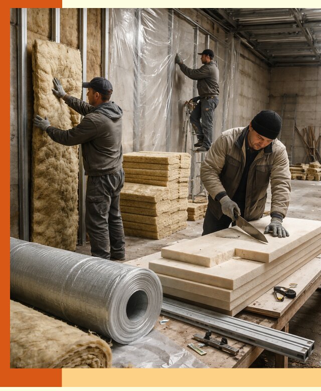 Утепление торгового склада в Белорецке с энергоэффективными решениями