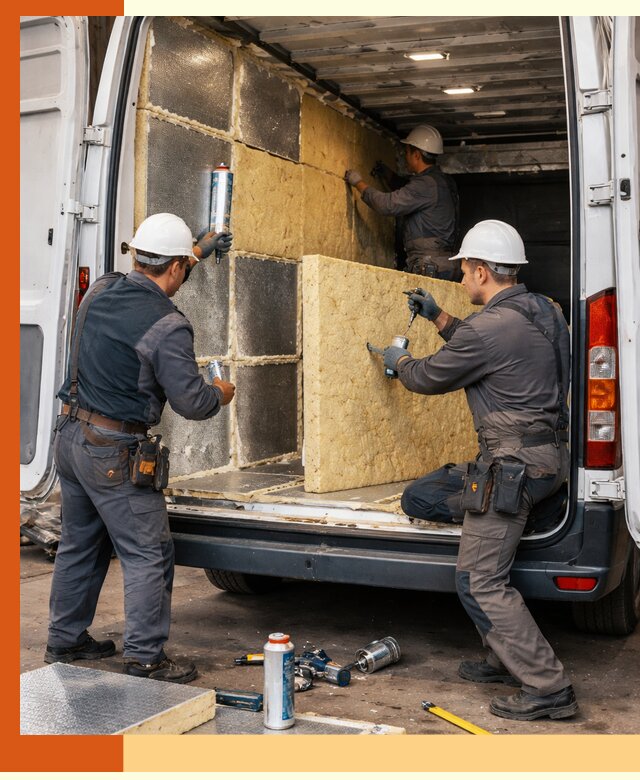 Утепление фургона-рефрижератора в Белорецке для сохранения температуры