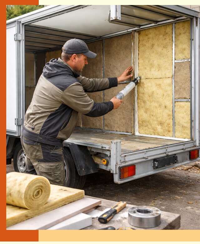 Профессиональное утепление прицепа в Белорецке для любых условий