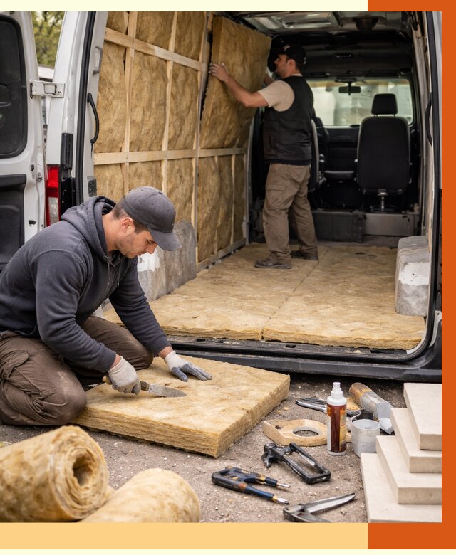 Утепление кемпера в Белорецке под ключ от 12164 руб. — профессионально | ТепломастерБлр