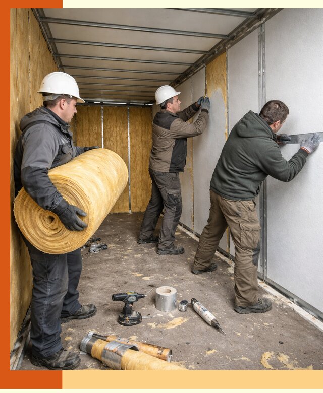 Утепление рефрижераторного контейнера в Белорецке профессионально и надежно