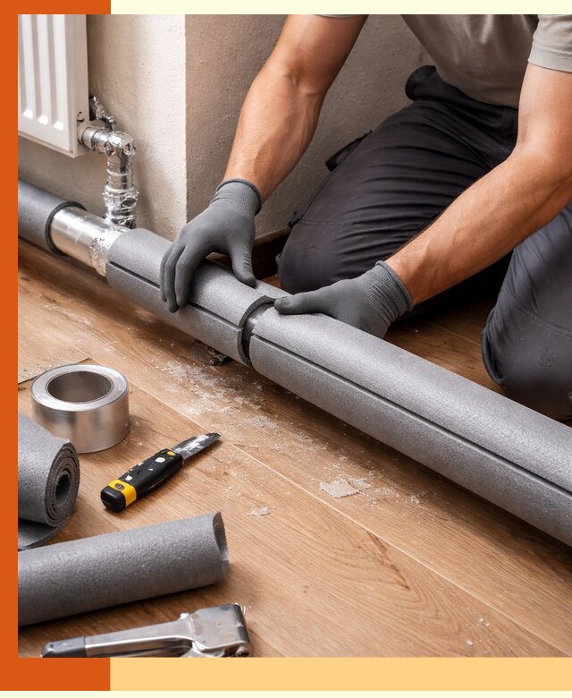 Утепление труб отопления в Белорецке: теплоизоляция и защита сети