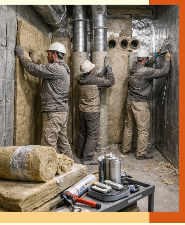 Утепление венткамеры в Белорецке под ключ от 1470 руб. — профессионально | ТепломастерБлр