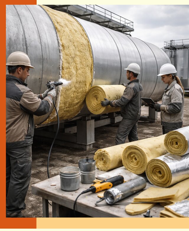 Утепление цистерны в Белорецке — утеплители и монтаж под ключ