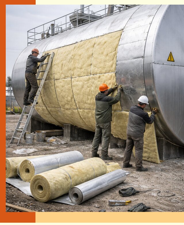 Утепление резервуаров с топливом в Белорецке надежно и экономично