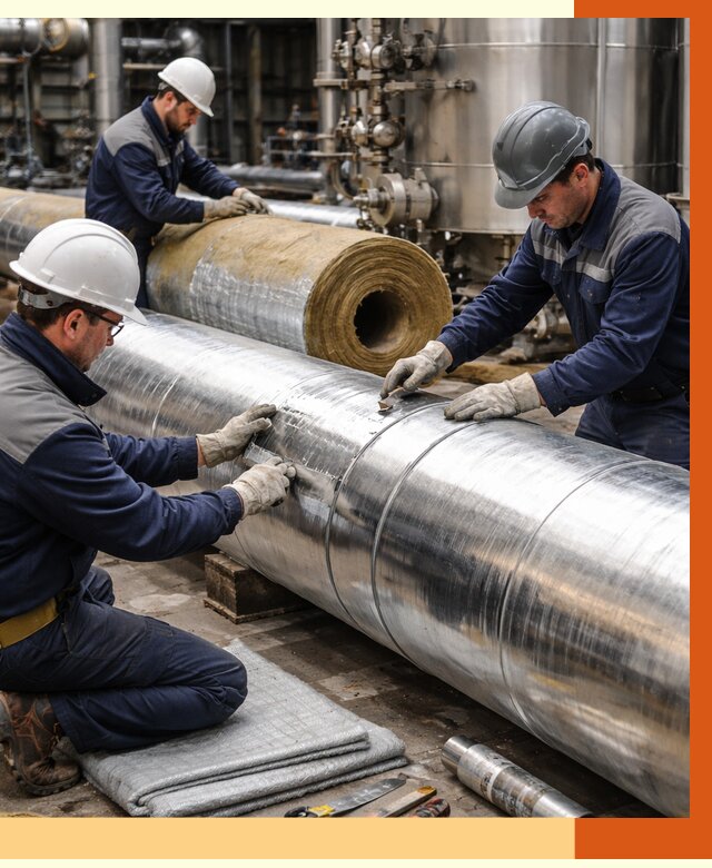 Утепление технологического оборудования в Белорецке от 4258 руб. за м2 | ТепломастерБлр