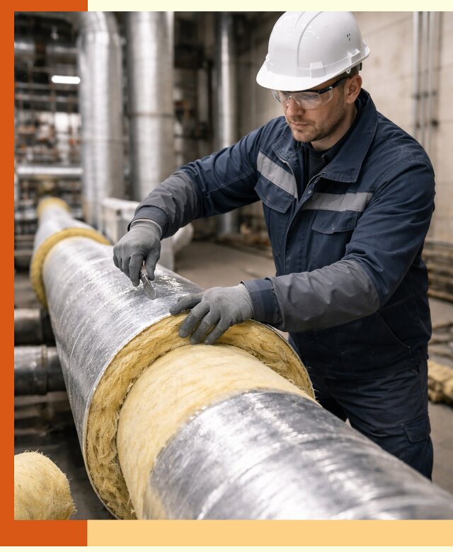 Утепление технологического оборудования и заводских установок в Белорецке