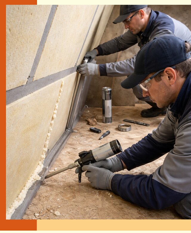 Герметизация стыков ППУ в Белорецке — надежное уплотнение швов