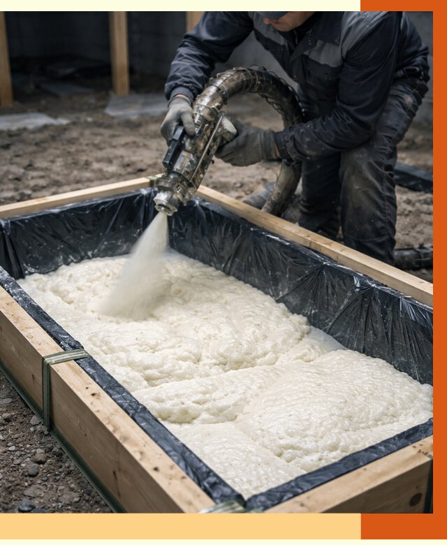 Заливка ППУ в формы в Белорецке от 2534 руб. — утепление форм под ключ | ТепломастерБлр