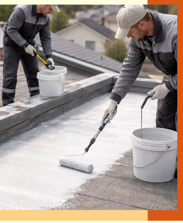 Утепление кровли жидкой теплоизоляцией в Белорецке от 2179 руб./м2 | ТепломастерБлр