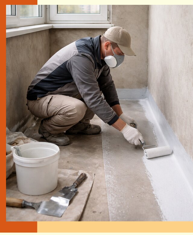 Утепление балкона жидкой теплоизоляцией в Белорецке