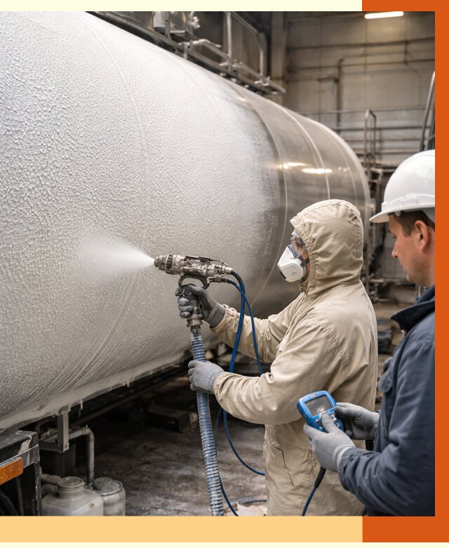 Утепление автоцистерны жидкой теплоизоляцией в Белорецке от 14699 руб. под ключ | ТепломастерБлр