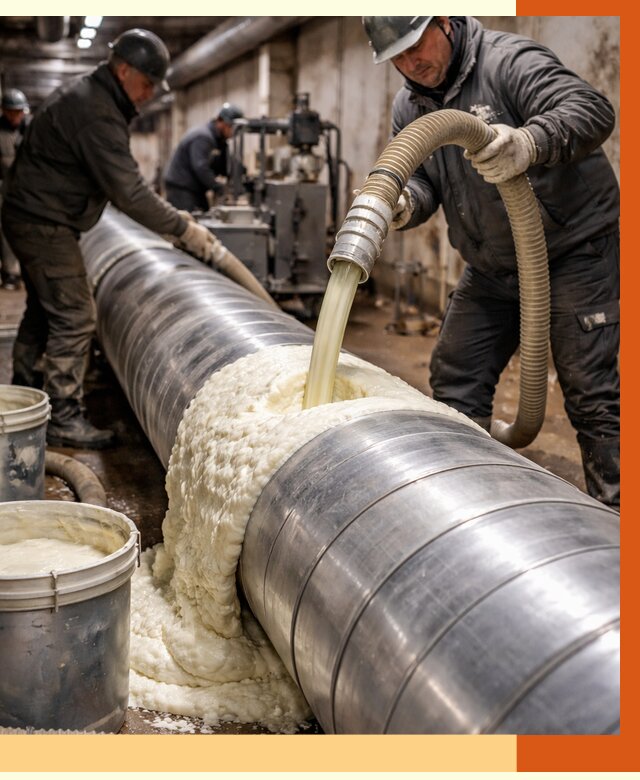 Утепление теплотрассы жидкой теплоизоляцией в Белорецке от 4258 руб. | ТепломастерБлр