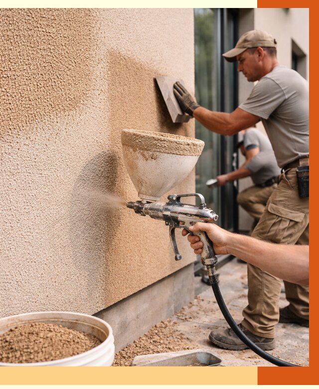 Утепление фасада жидкой пробкой в Белорецке от 4866 руб./м² под ключ | ТепломастерБлр