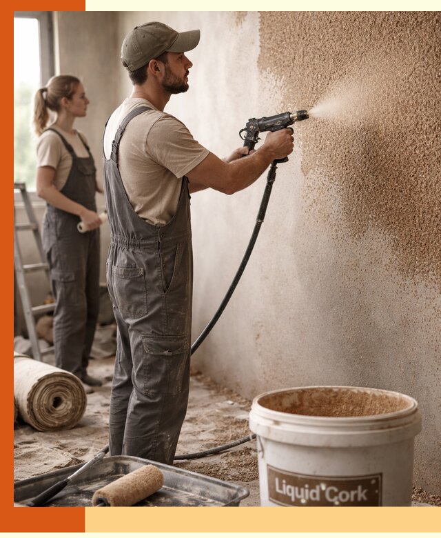 Утепление стен жидкой пробкой в Белорецке эффективное и долговечное