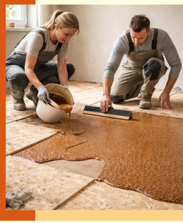 Утепление пола жидкой пробкой в Белорецке для квартир и домов