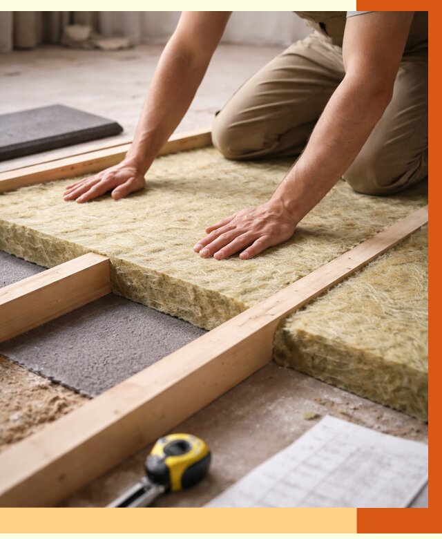 Шумоизоляция пола в Белорецке от 1267 руб./м² — профессиональная звукоизоляция | ТепломастерБлр