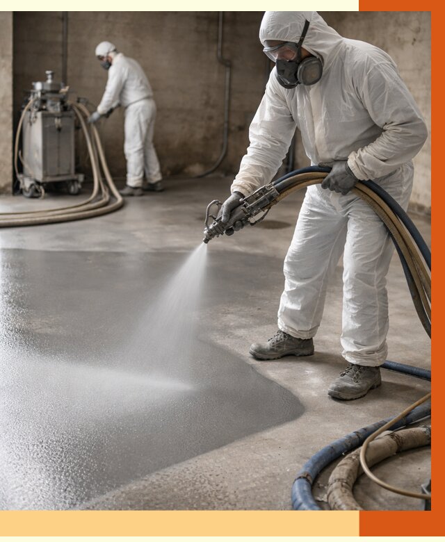 Гидроизоляция полимочевиной в Белорецке от 8616 руб/м² — напыление полимерной гидроизоляции | ТепломастерБлр