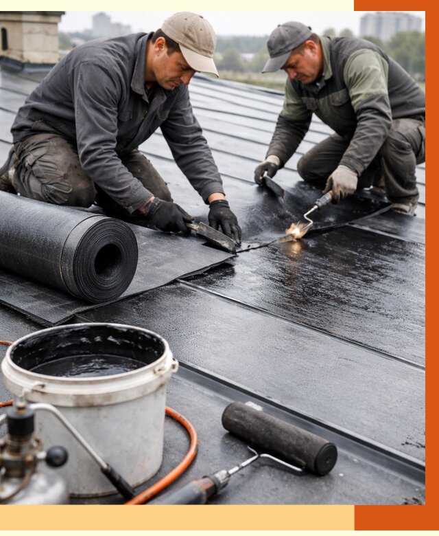 Гидроизоляция фальцевой кровли в Белорецке от 7603 руб. под ключ | ТепломастерБлр