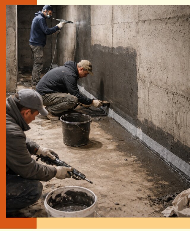 Гидроизоляция подвала в Белорецке — комплексная защита от влаги