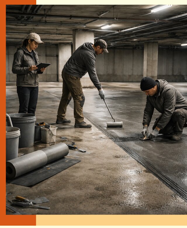 Гидроизоляция паркинга в Белорецке: качественная защита зданий