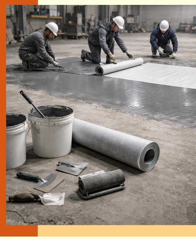 Гидроизоляция промышленного пола в Белорецке — защита и долговечность