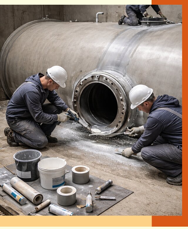 Гидроизоляция резервуара с топливом в Белорецке от 76028 руб. под ключ | ТепломастерБлр