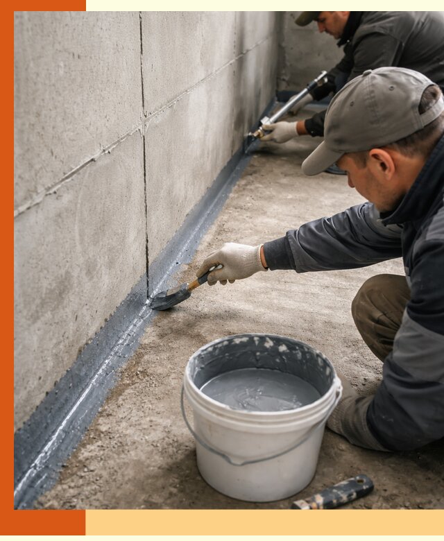 Гидроизоляция швов зданий и конструкций в Белорецке