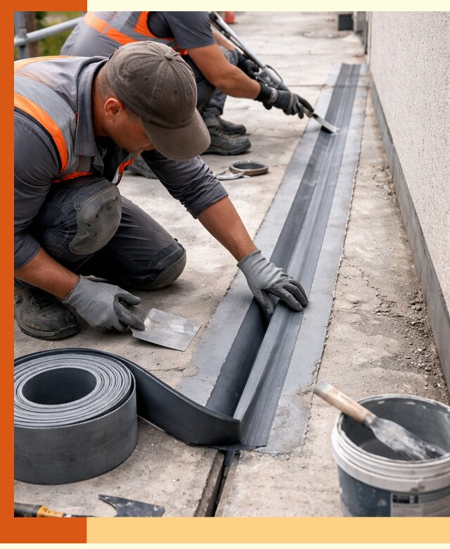 Гидроизоляция деформационного шва в Белорецке профессионально и надежно