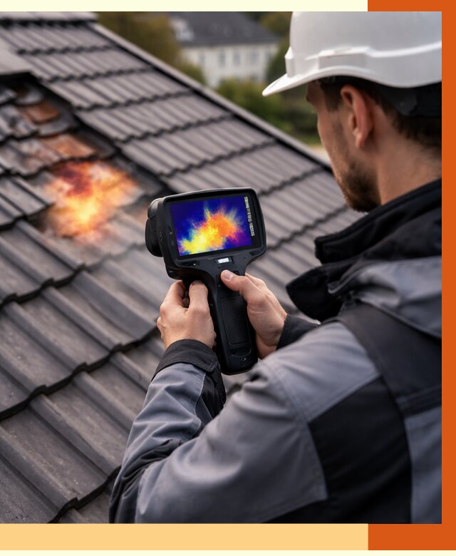 Тепловизионное обследование кровли в Белорецке от 4562 руб. — ТепломастерБлр под ключ