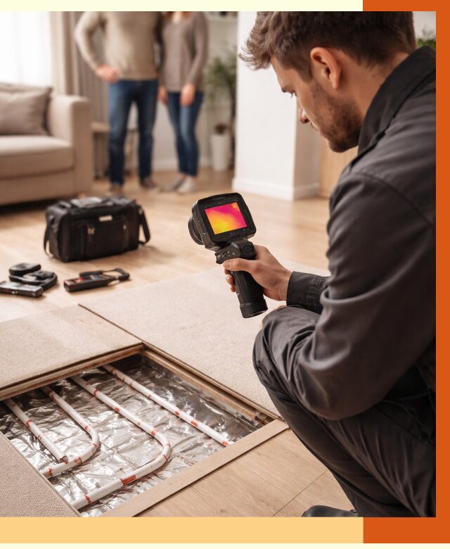 Тепловизионное обследование теплого пола в Белорецке от 4562 руб. — ТепломастерБлр