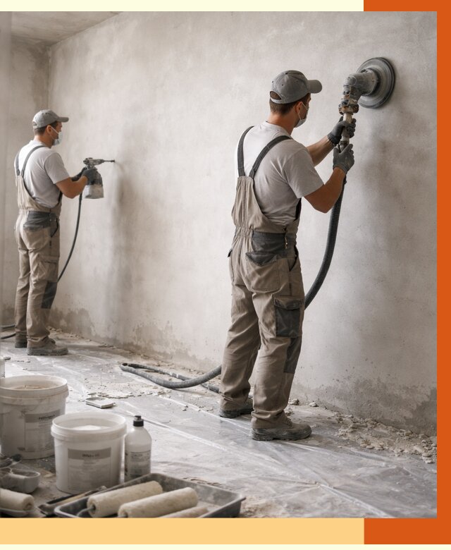 Подготовка поверхности под напыление в Белорецке от 1216 руб. — ТепломастерБлр