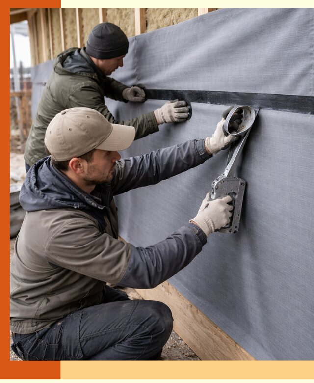 Монтаж ветроизоляции зданий и конструкций в Белорецке