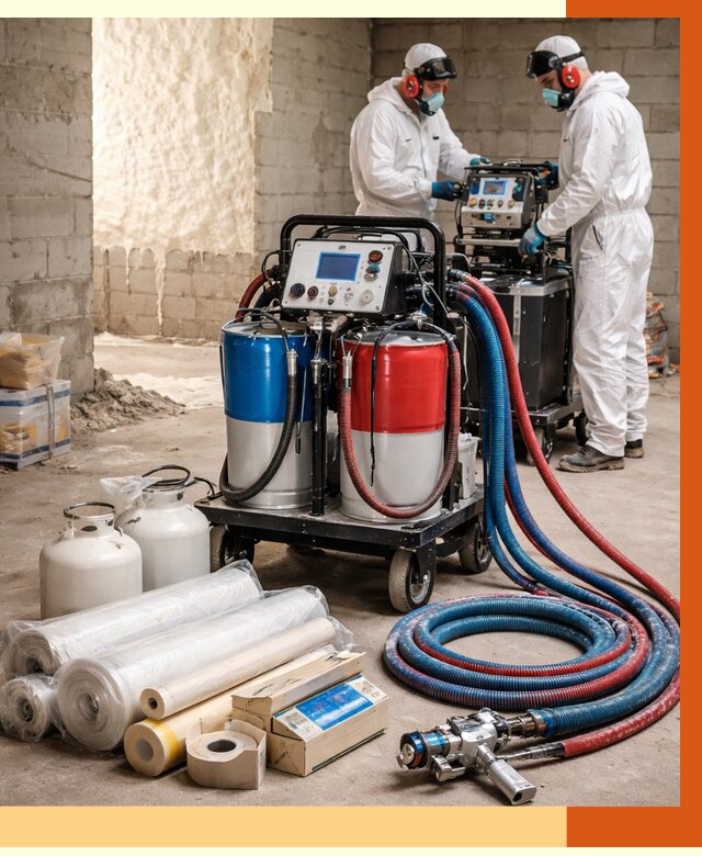 Аренда установки для напыления ППУ в Белорецке от 35480 руб. | ТепломастерБлр